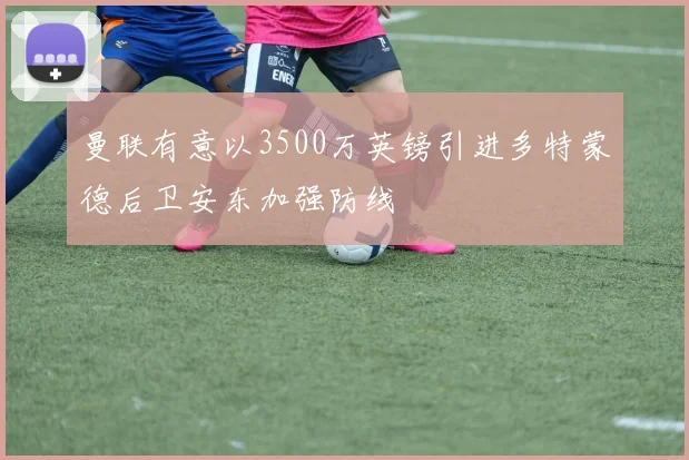 曼联有意以3500万英镑引进多特蒙德后卫安东加强防线