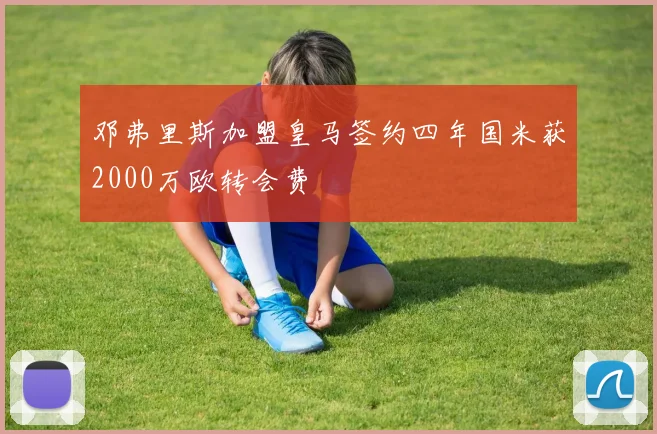 邓弗里斯加盟皇马签约四年国米获2000万欧转会费